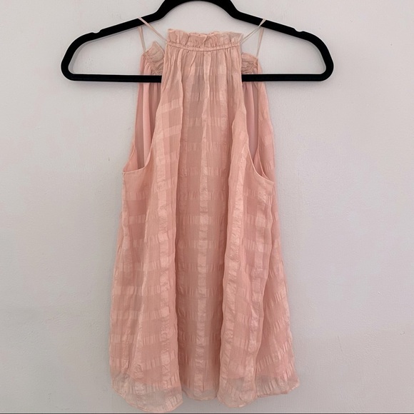 HD in Paris Silk Shadow Pane Tank Top - Picture 2 of 5